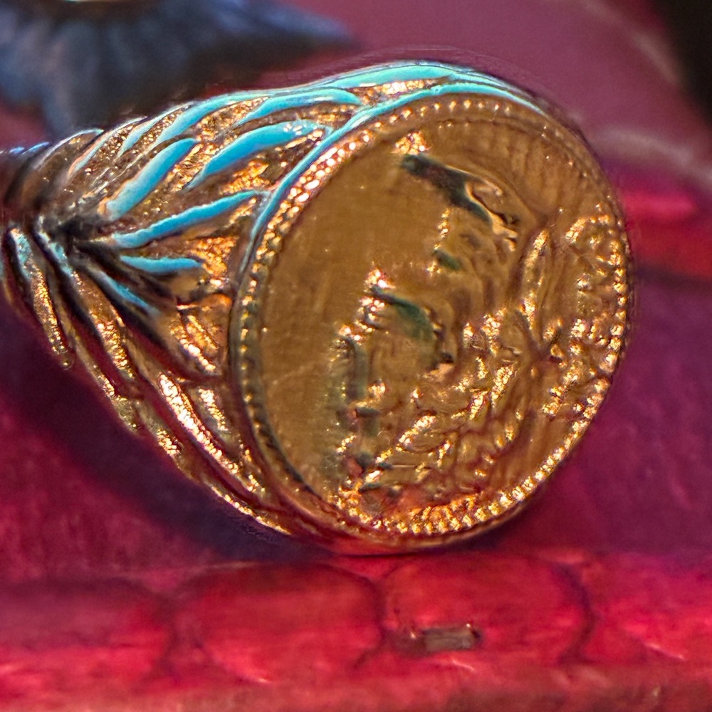 Gold Statement Ring - Picture 10 of 16
